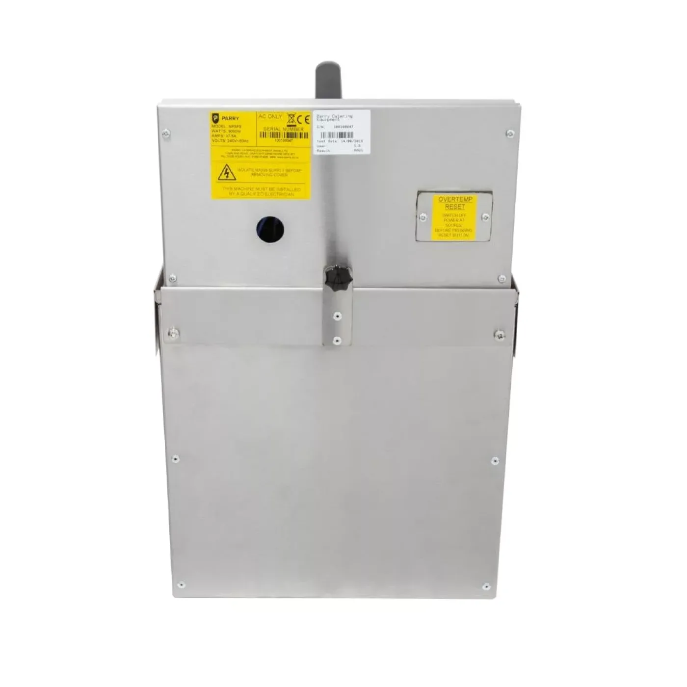 Parry Single Tank Single Basket Countertop Electric Fryer NPSF6 - islandcatering - 4