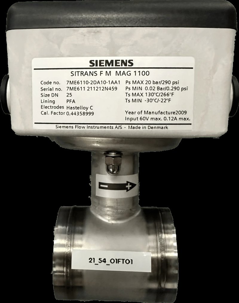 Siemens SITRANS FM MAG 1100 Durchflusssensor