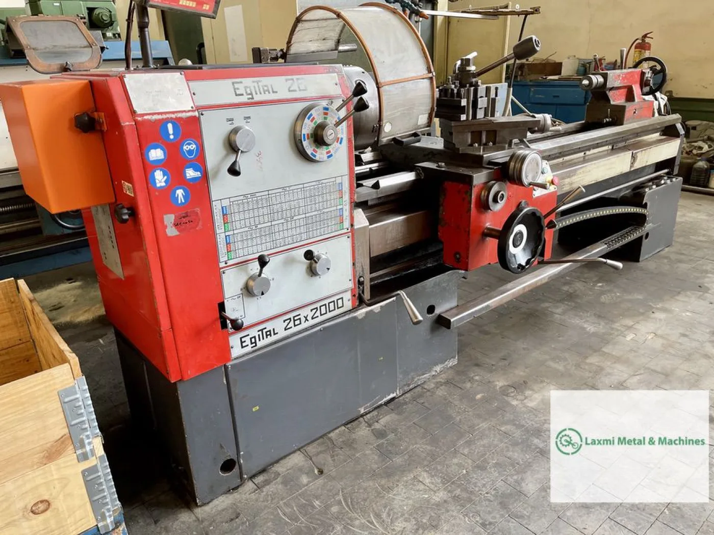 LATHE MACHINE, EGITAL - E 26 X 2000 - Laxmi Metal & Machines, Rohtak - 5