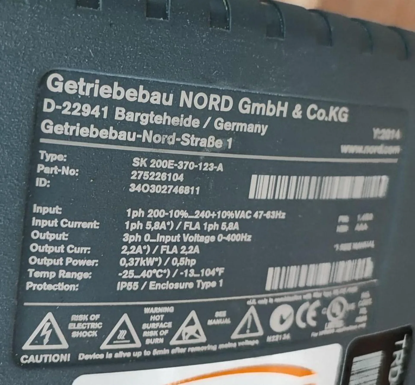 Netzsch Exzenterschneckenpumpe NM003BH06S12F mit Motor - 3