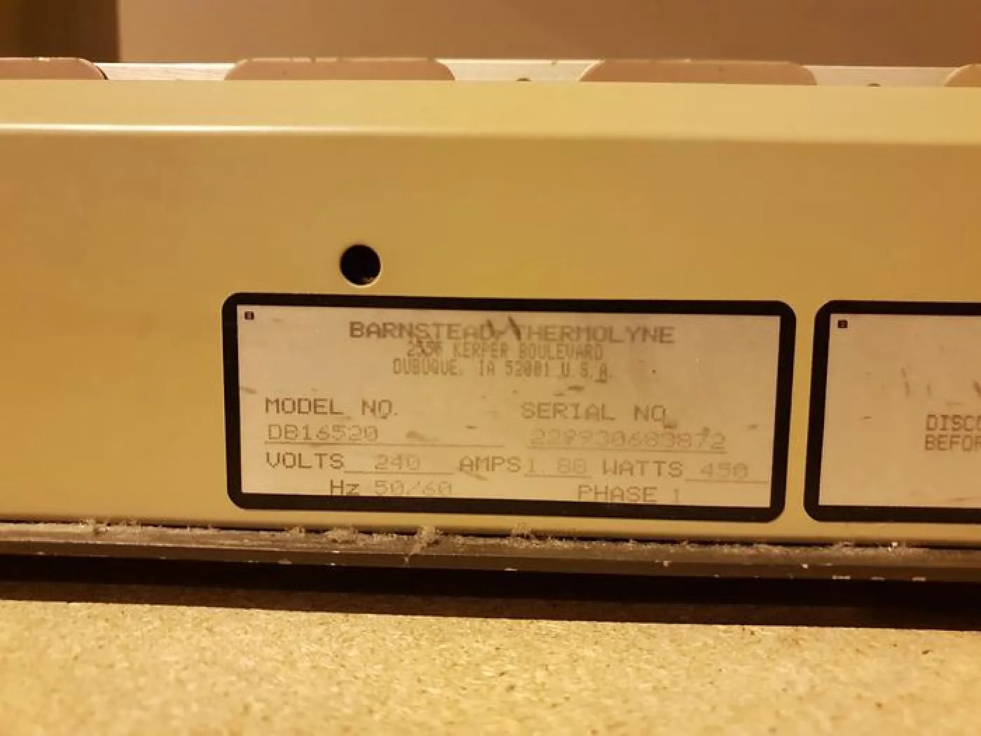 Thermolyne DB16520 Dry Bath - 5