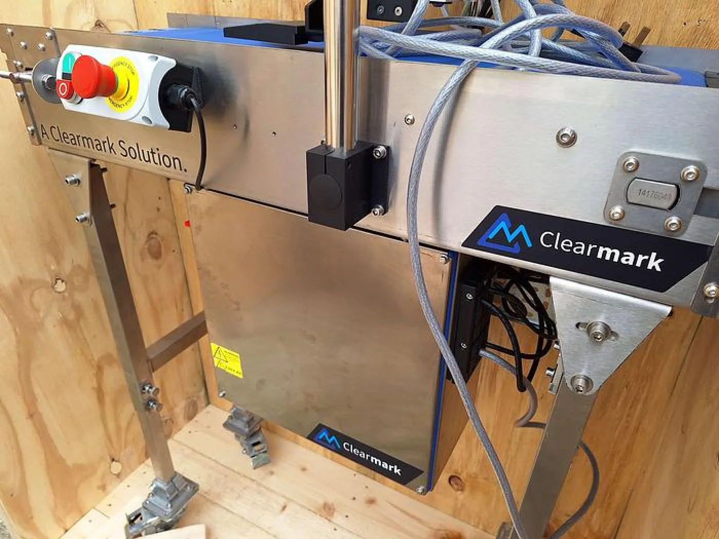 Clearmark ICE Viper plus Thermal Inkjet Coder with Stainless Steel Conveyor - 5