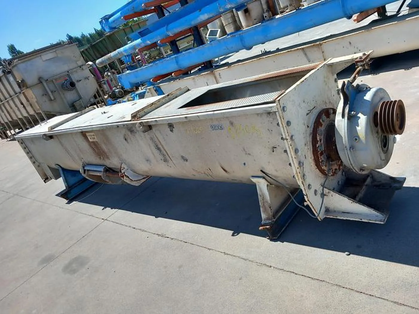 Transportador de rosca / sem-fim de inox com 6 mt - 2
