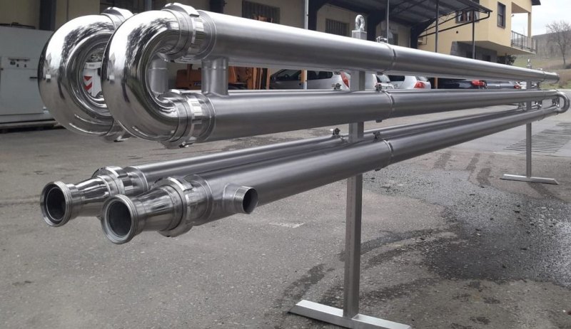 TUBE HEAT EXCHANGER MOD. TC6/6/85, SECOND HAND MACHINE
