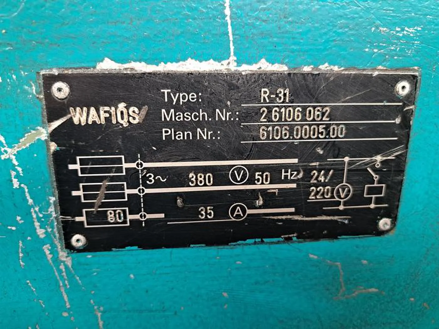 Máquina de esticar e cortar de arame WAFIOS R31 - 2