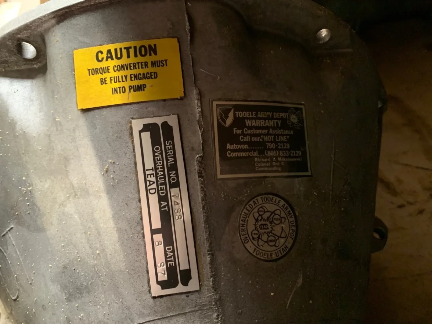 Versnellingsbak 727 Torqueflite (gereviseerd) - 5