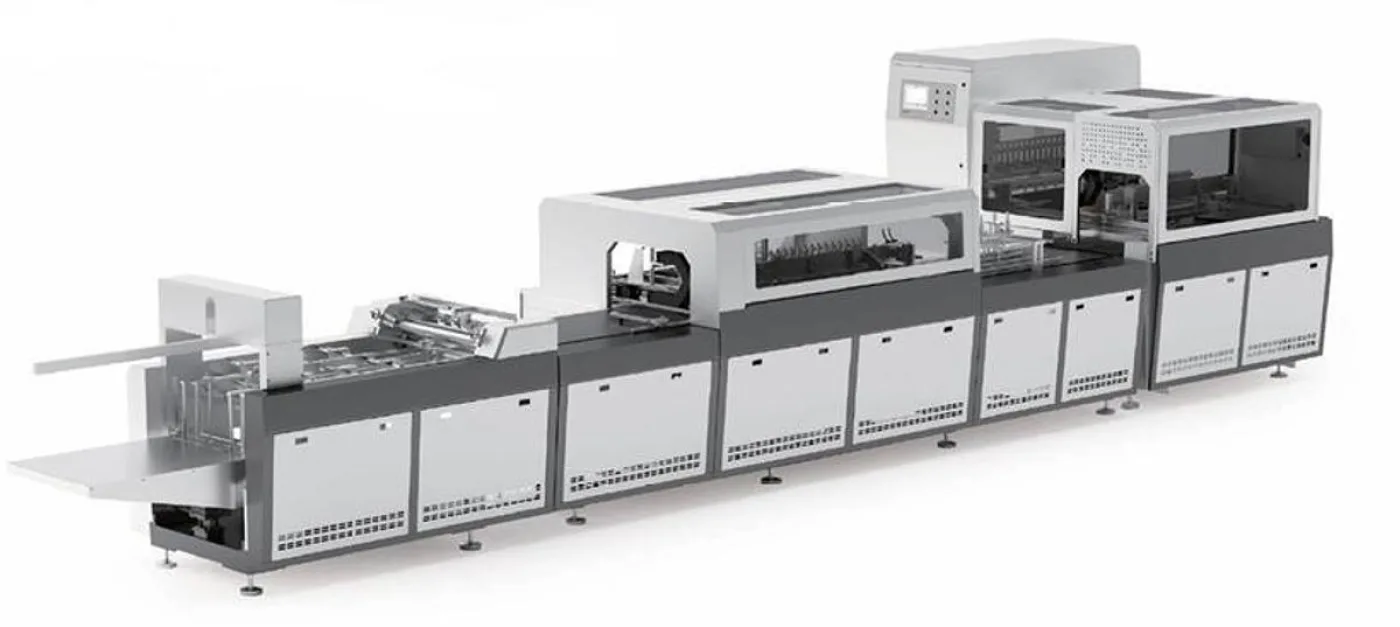 Maquina para hacer tapa rígida plegable JDS QZD-600W - 1