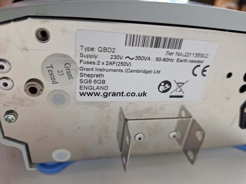 Grant Instruments QBD2 Heatblock