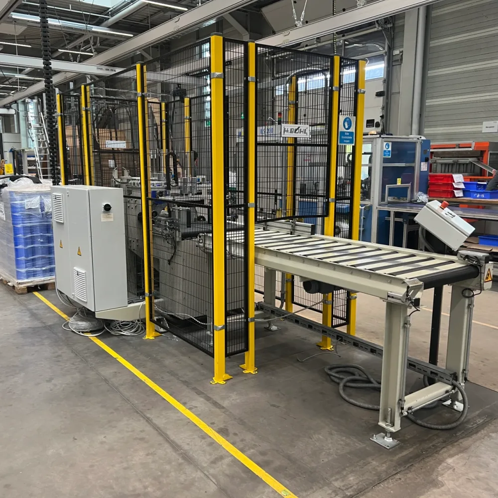 BÖHL SIGNODE Horizontalwickler Einwickelmaschine JUNIOR/S-450 VA Art.-Nr. JUNIOR450VA2016
