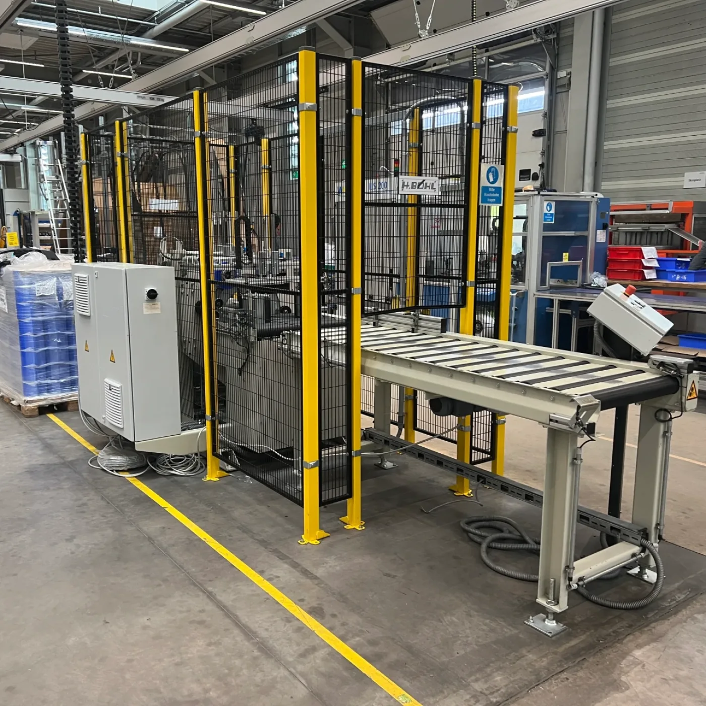 BÖHL SIGNODE Horizontalwickler Einwickelmaschine JUNIOR/S-450 VA Art.-Nr. JUNIOR450VA2016 - 1