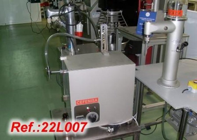 LLENADORA SEMIAUTOMÁTICA DE LÍQUIDOS "MACORRA" CON PISTÓN DE 5 A 150ml