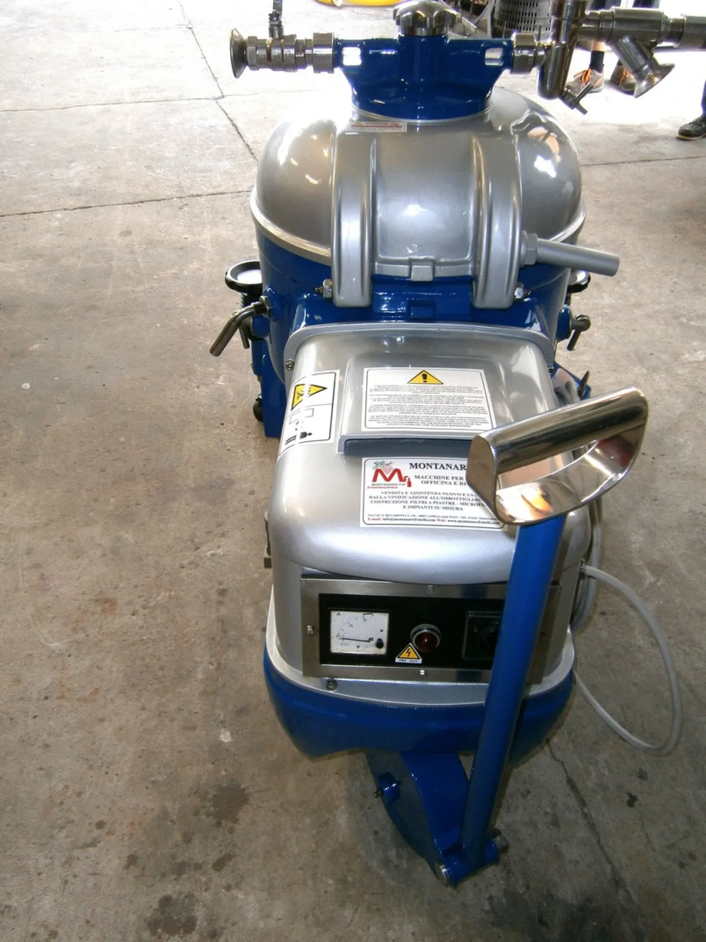 MANUAL CLEANING CLARIFIER CENTRIFUGE, MODEL “IMMA MICRO”, SECOND-HAND MACHINE - 2