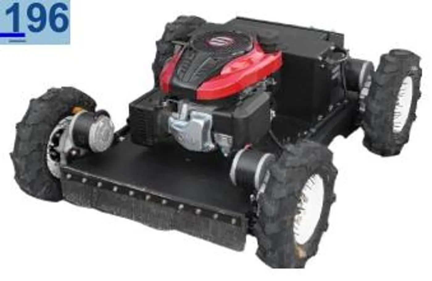 Segadora Desbrozadora 4x4 Híbrida a Control Remoto 🎮🌿 - 1