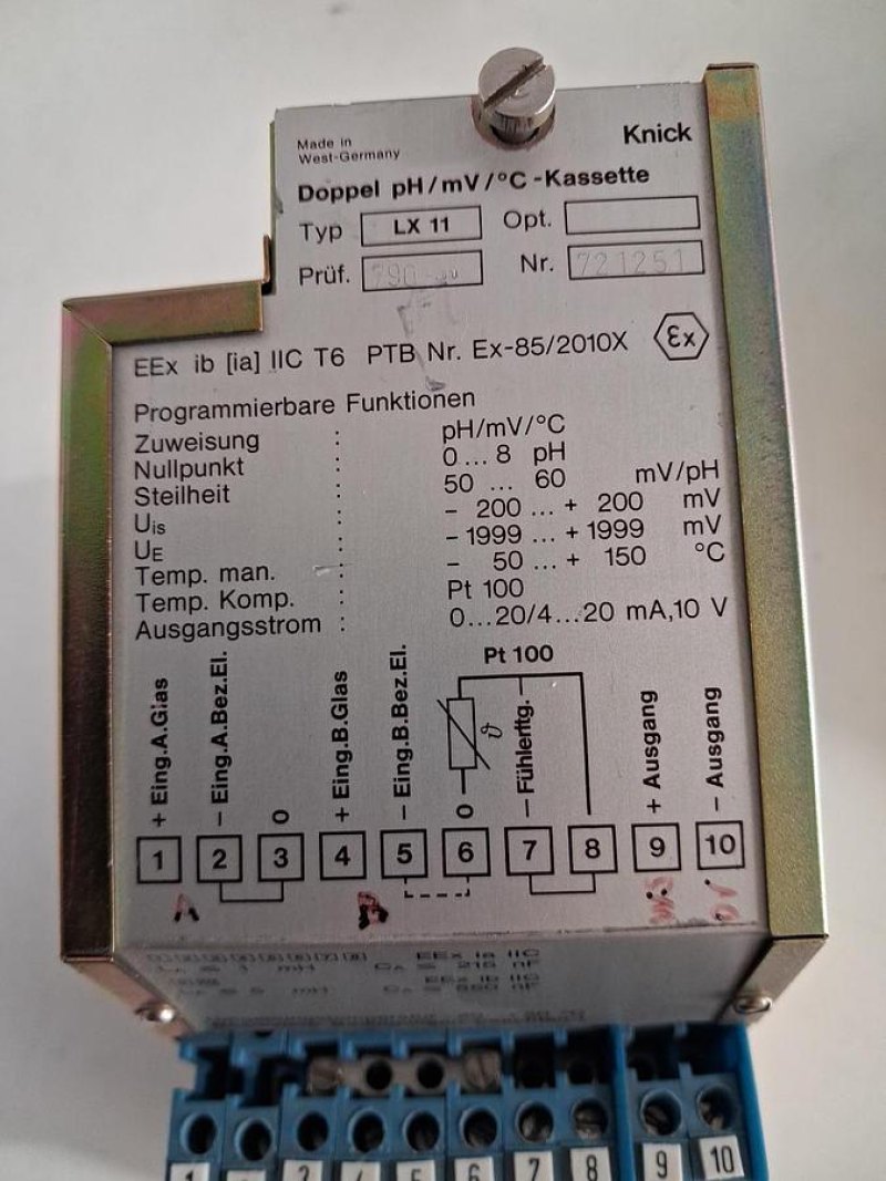Knick R15-1 Netz-/Alarm-Kassette