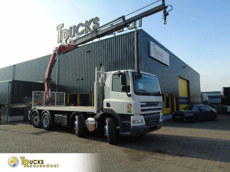 DAF Cf 85.410 + 8X2 + Palfinger 16002 +Euro 5 + Remote