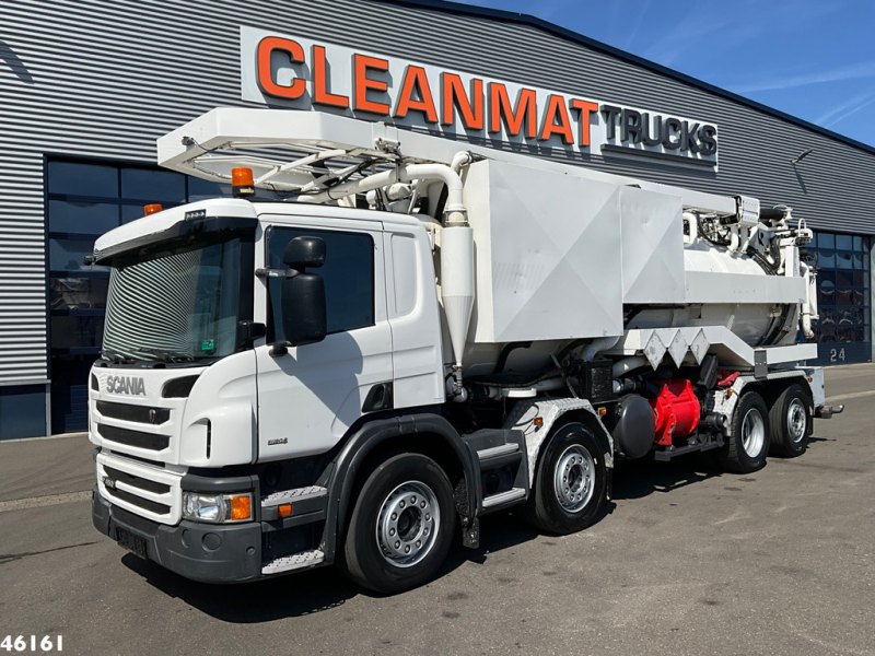 Scania P 450 8x4 Euro 6 Hvidtved Larsen 15m³ Combi