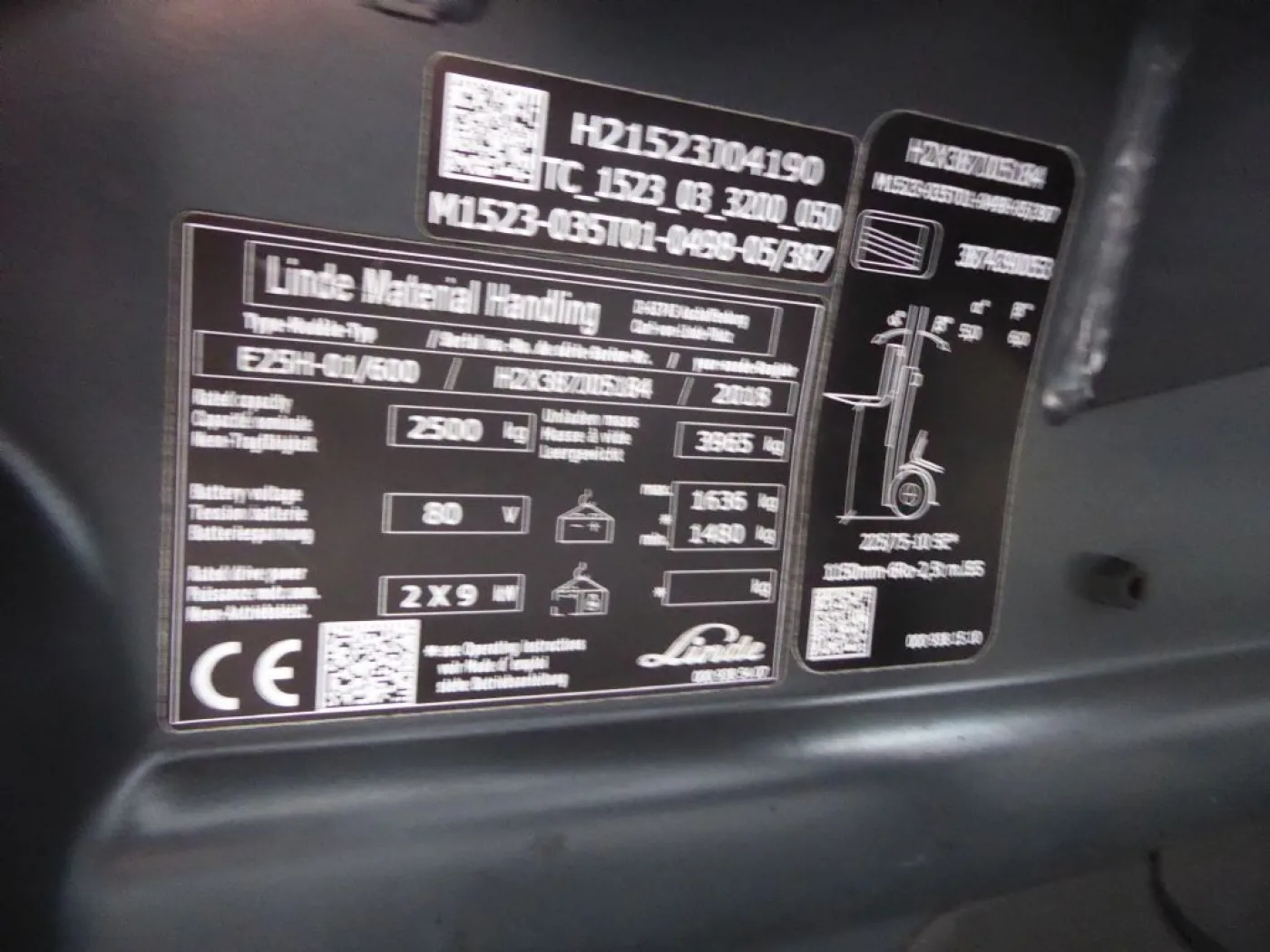 Linde E25H-01/600 - 5