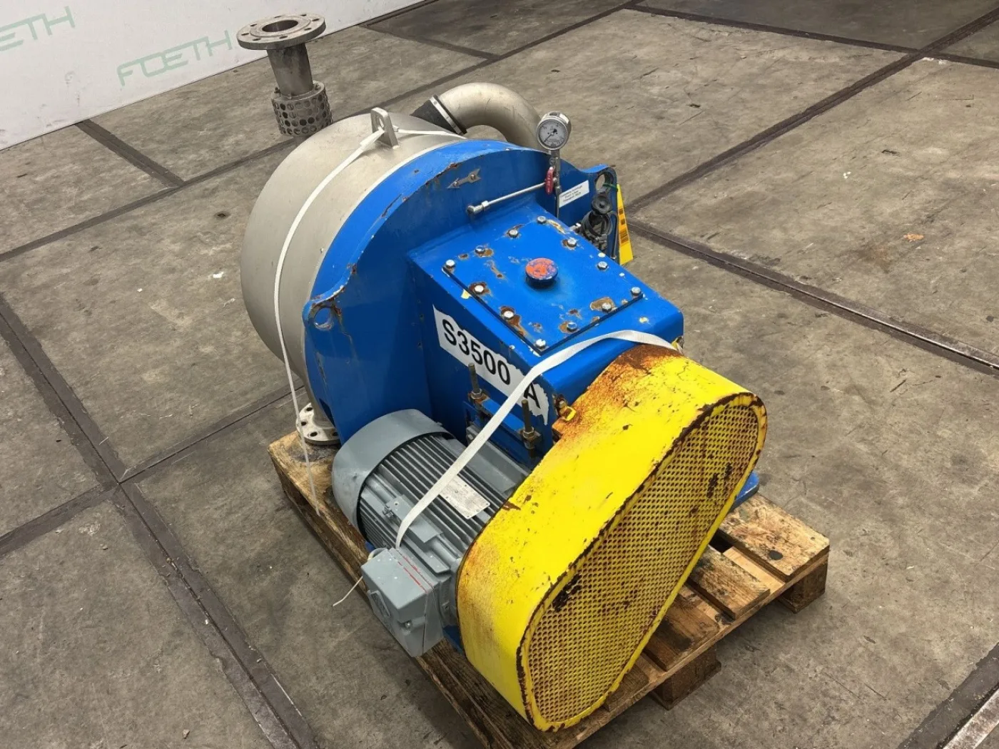 Siebtechnik C 402 G — “TURBO-CASCADE” sliding centrifuge - Pusher centrifuge - 5