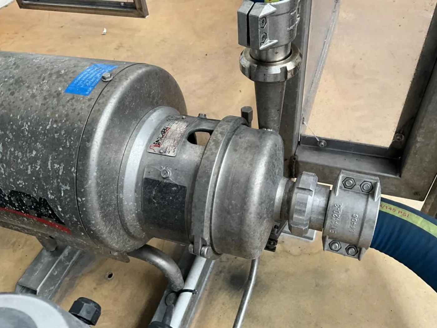2014 Inoxpa Inoxpa HCP 40-150 Stainless Steel Contact Parts Centrifugal Pump - Line 7 - 3