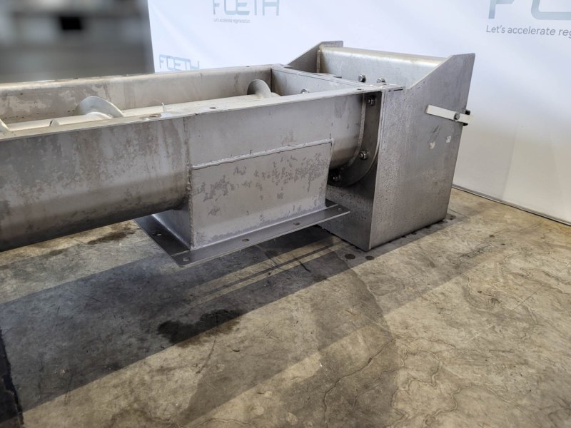 Ilchmann DTSF 2x 200x6.525 mm double screw - Horizontal screw conveyor