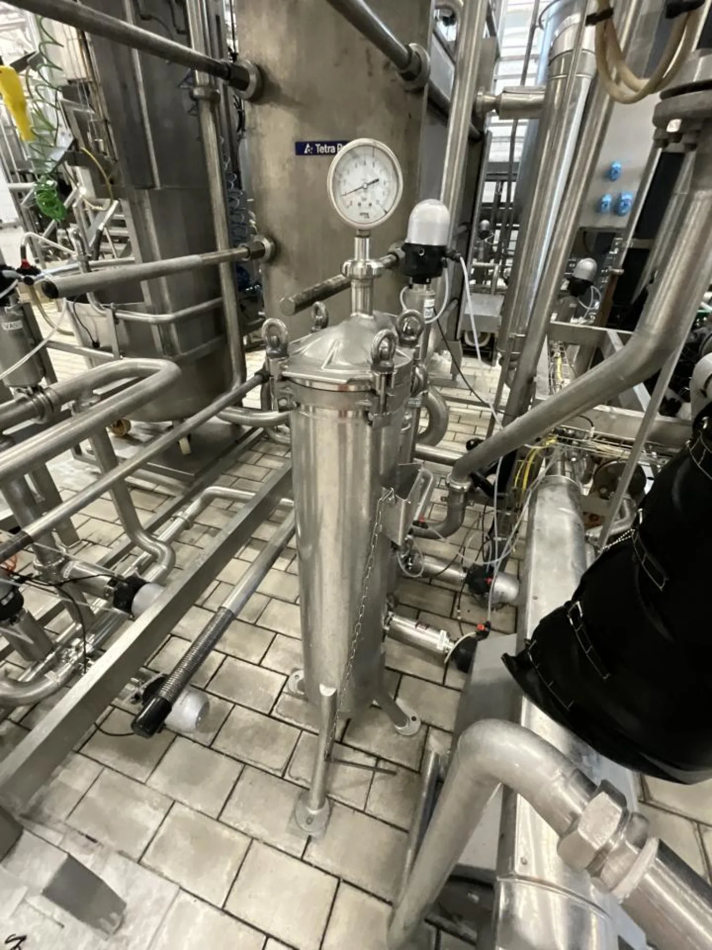 Tetra Pak Tetra Pak Stainless Steel Plate and Frame Heat Exchanger with 2 Off Filter Housings - 6