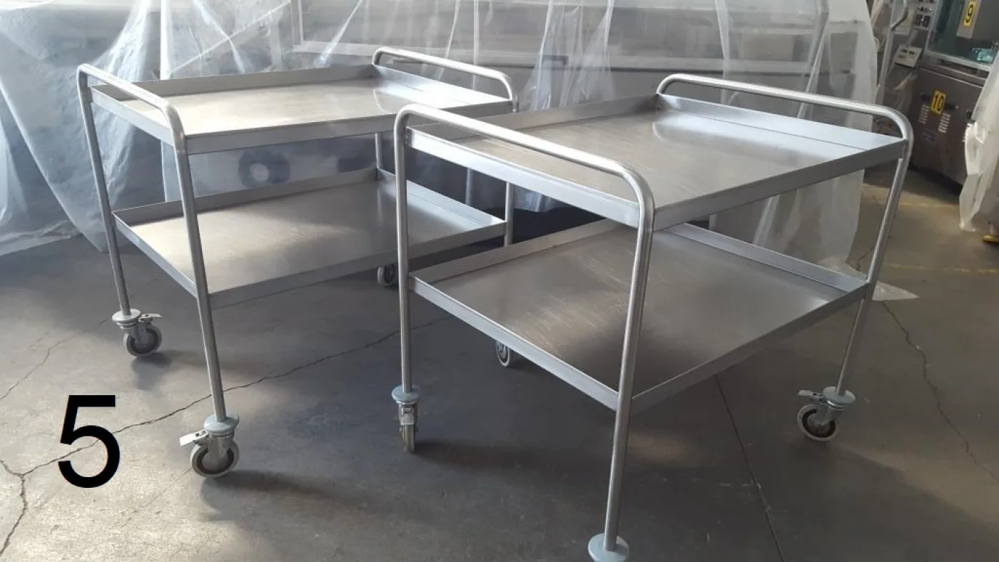 CARRELLI IN ACCIAIO INOX - 5