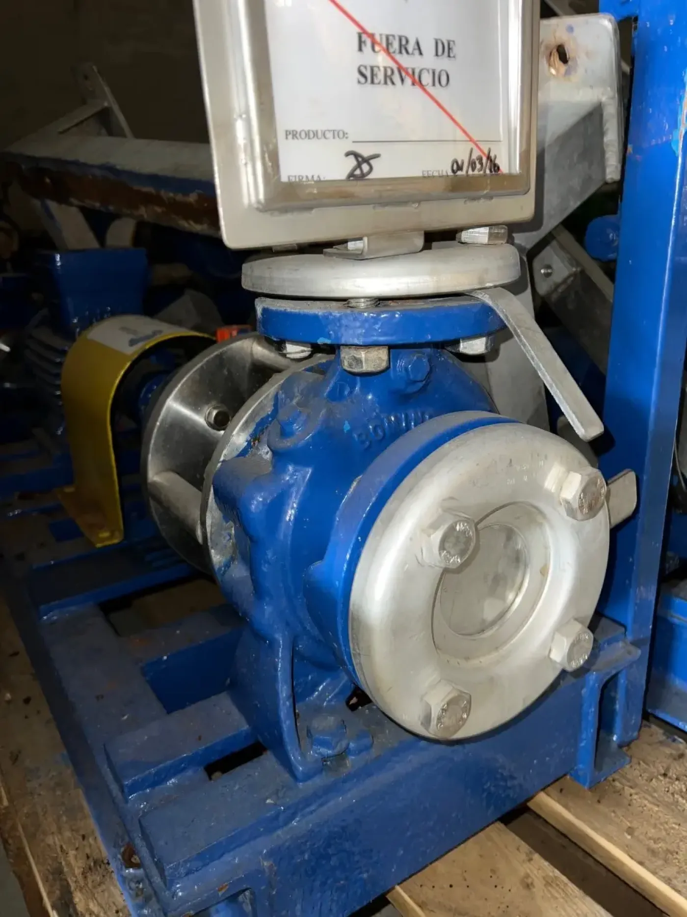 USED CENTRIFUGAL PUMP 1.1 KW - 1
