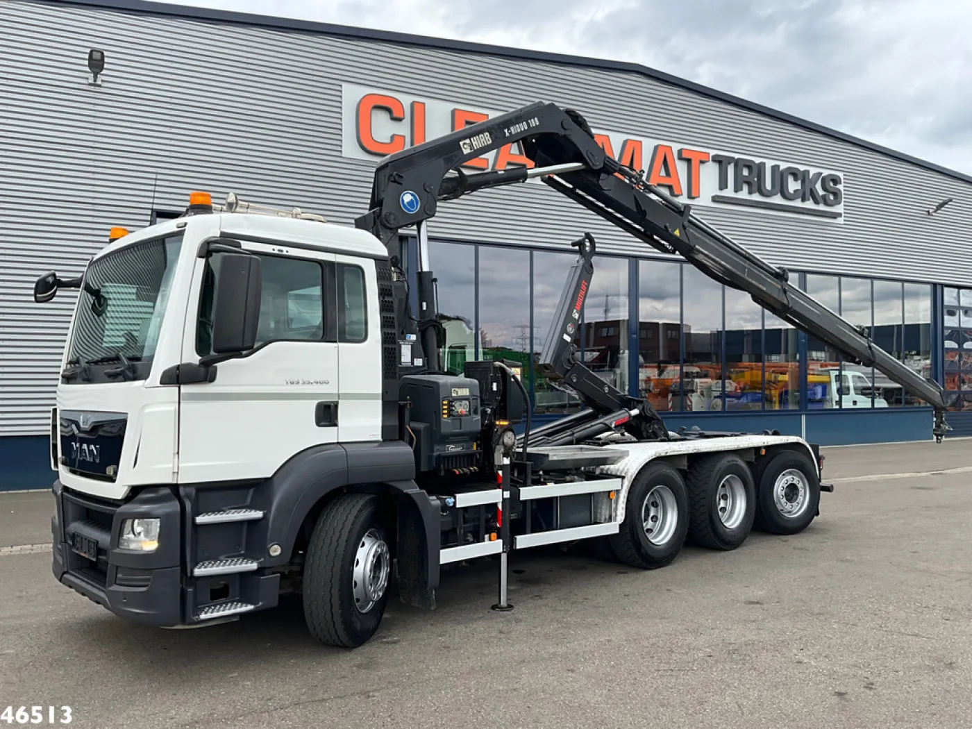 MAN TGS 35.400 8x4 Euro 6 Hiab 18 Tonmeter laadkraan Just 142.960 km! - 1