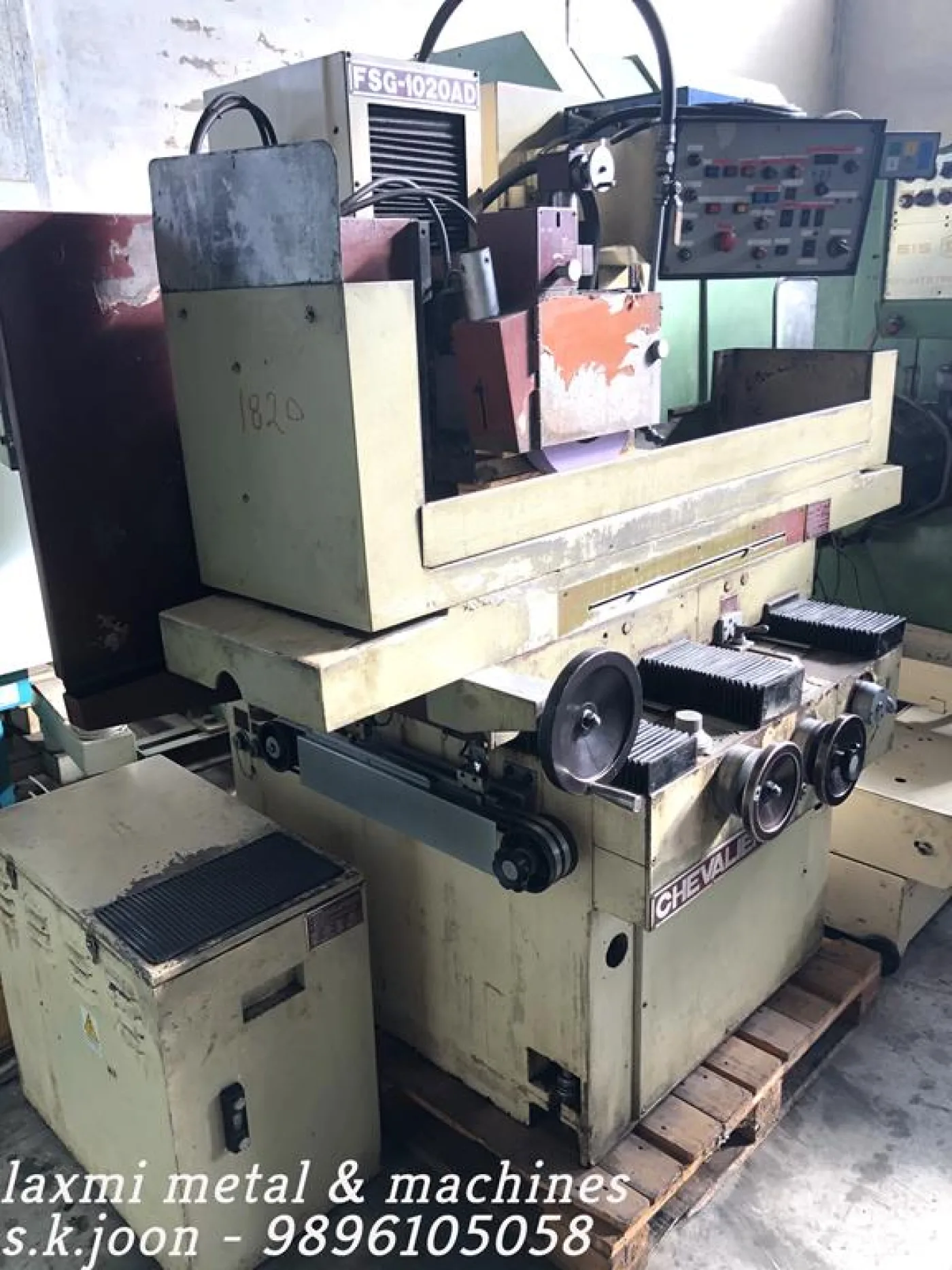 HIGH PRECISION SURFACE GRINDER, CHEVALIER - FSG-1020AD - Laxmi Metal & Machines, Rohtak - 1