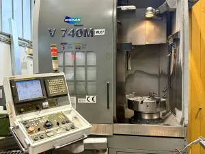 3 AXIS CNC VERTICAL TURNING CENTER, DOOSAN - V740 M - Laxmi Metal & Machines, Rohtak