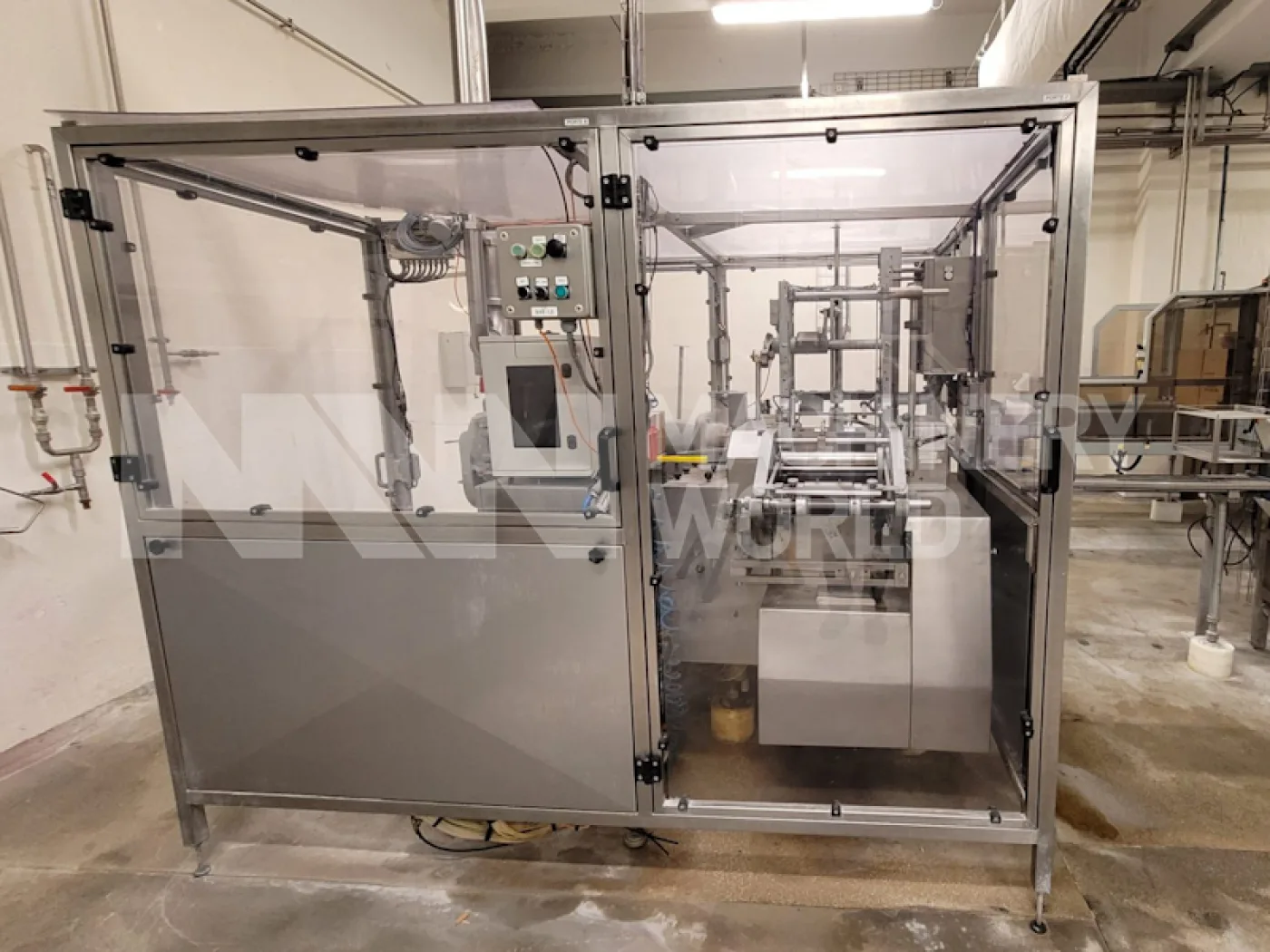 125gm/250gm Benhil 8380 Butter Portion Packing Machine with Vezzadini S8 Carton Packer - 1