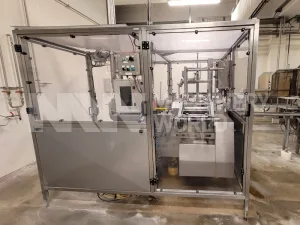 125gm/250gm Benhil 8380 Butter Portion Packing Machine with Vezzadini S8 Carton Packer