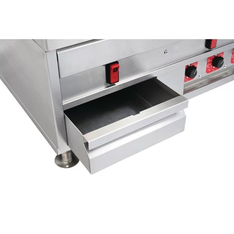 MagiKitch'n Heavy Duty Chrome Griddle MKE24 - islandcatering
