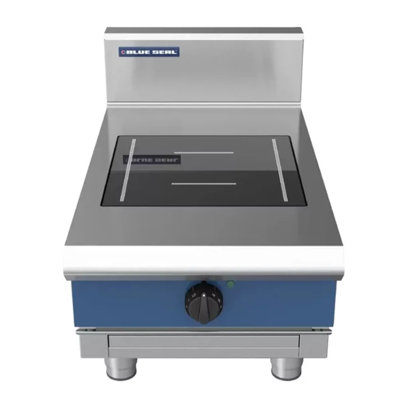 Blue Seal Single Zone Countertop Full Area Induction Hob 5kW IN511F-B - islandcatering - 2
