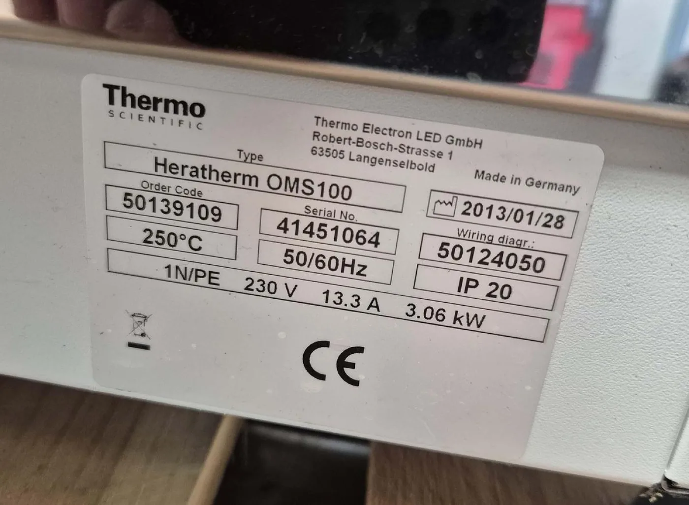 Thermo Scientific Umluftofen Heratherm OMS100 - 4