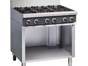 Blue Seal Cobra LPG Range 6 Burner C9D/L - islandcatering