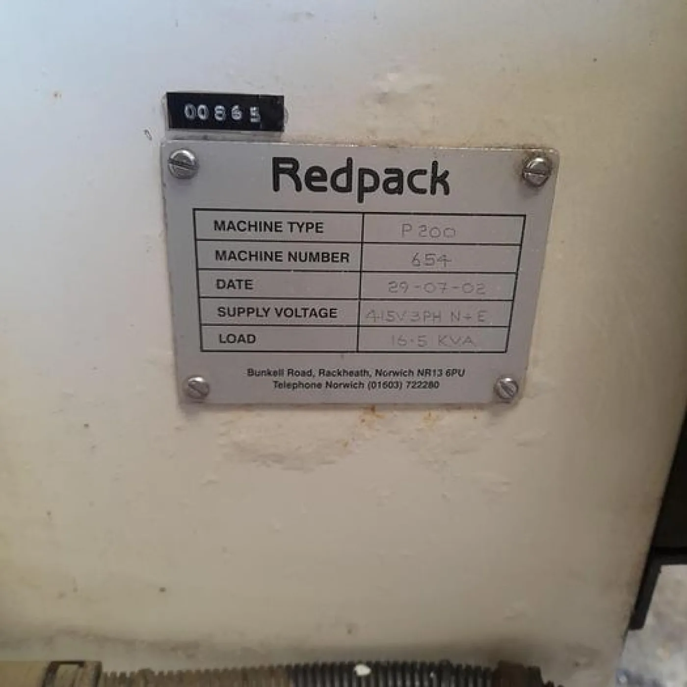 Redpack R200 Labeller & Heat Sealer - 7
