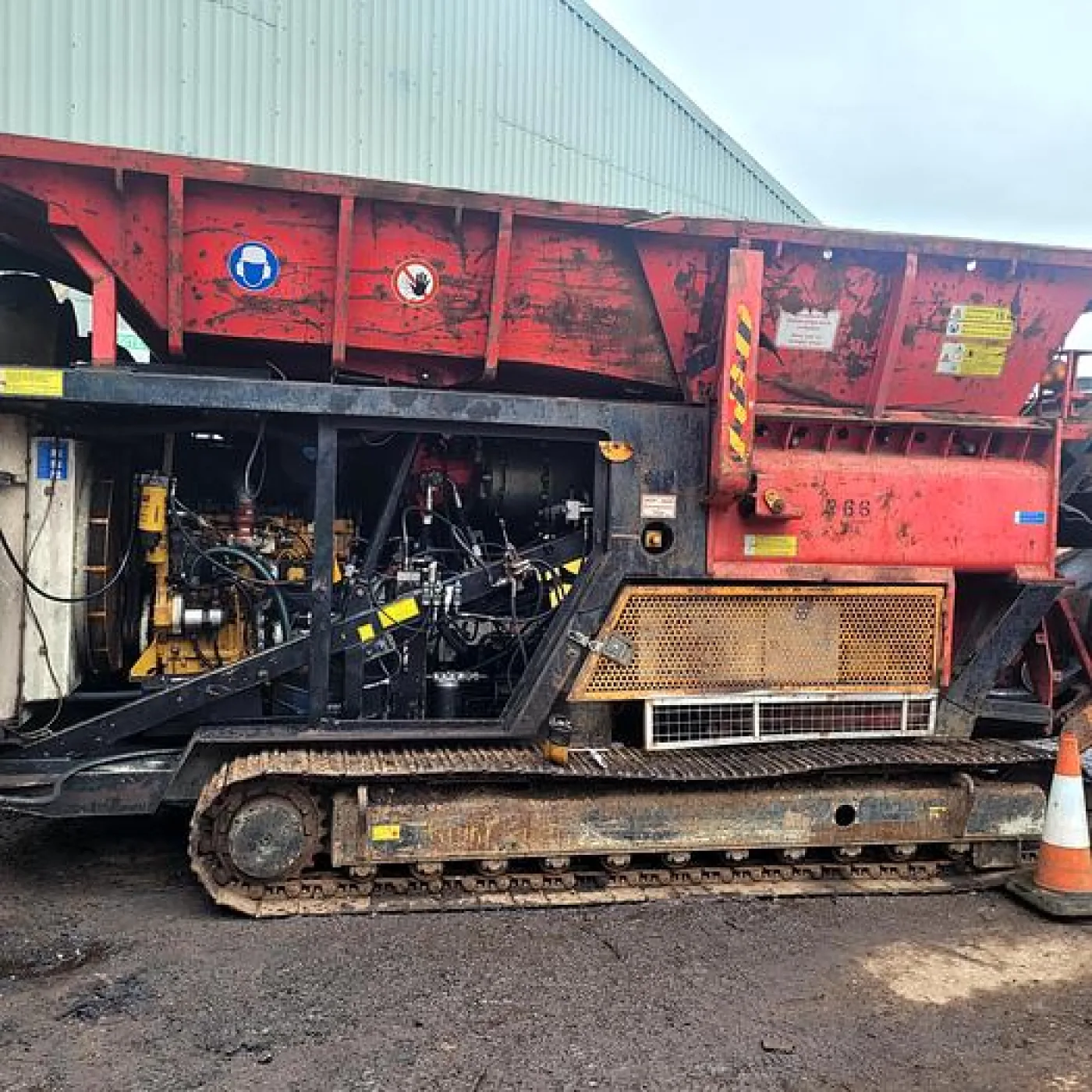 2006 Hammel VB 750DK Slow-Speed Twin-Shaft Shredder - 5