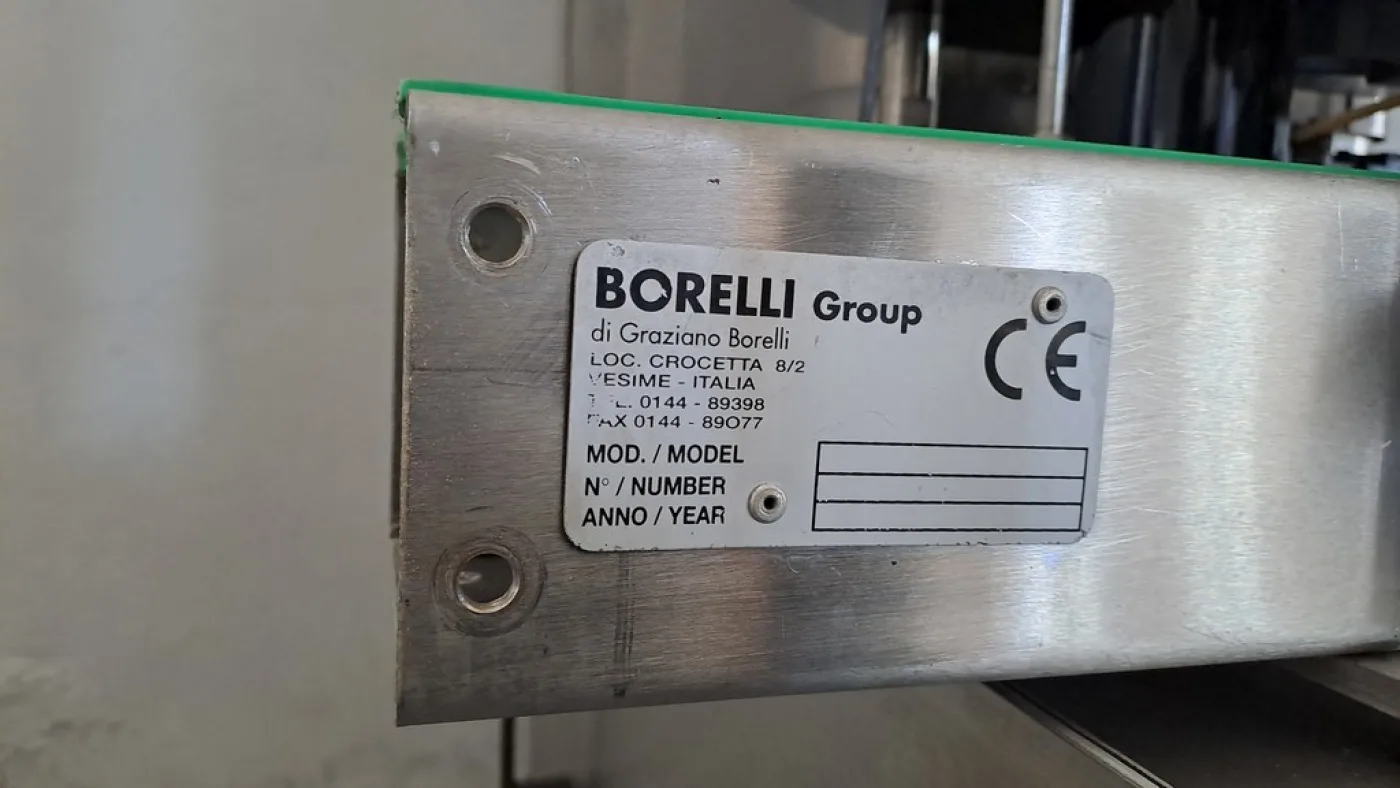 AUTOMATIC CORKING MACHINE BORELLI, MODEL ALEXA, SECOND-HAND MACHINE - 3