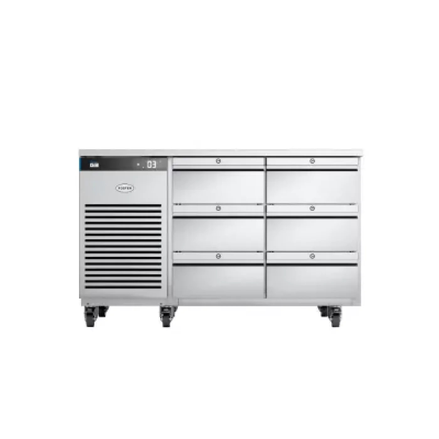 Foster EP1/2H/43-154 EcoPro G3 6 Drawer Refrigerated Counter 280 Litres - islandcatering - 1