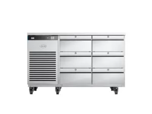 Foster EP1/2H/43-154 EcoPro G3 6 Drawer Refrigerated Counter 280 Litres - islandcatering