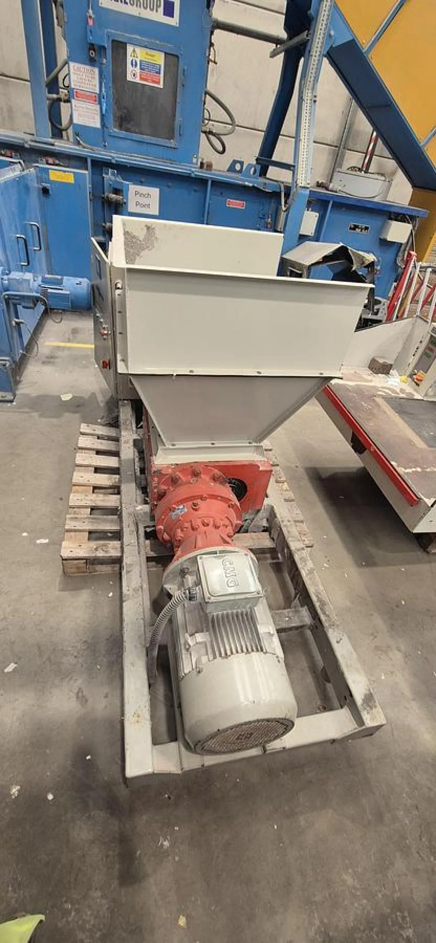 2010 Evashred EV 45E Twin-shaft Slow-speed Shredder - 2