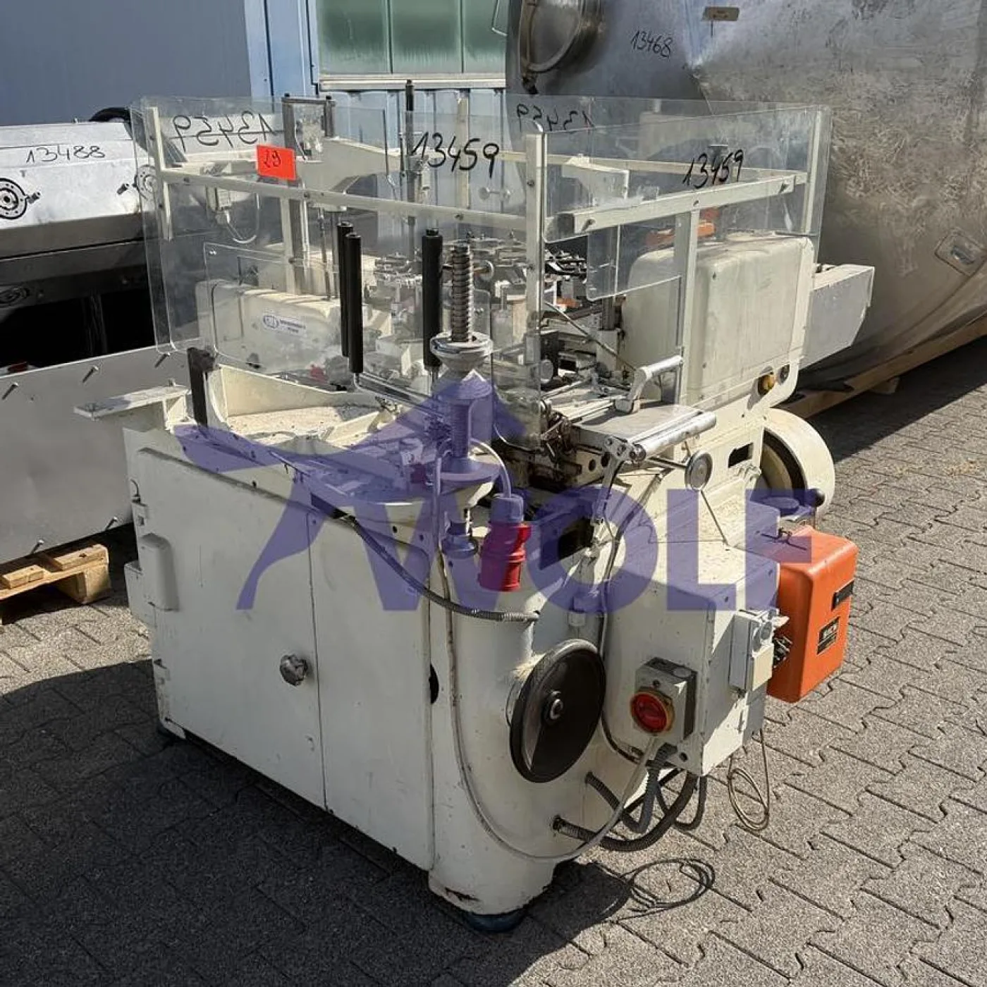 Stannioliermaschine RASCH - Type RU-D. - 2