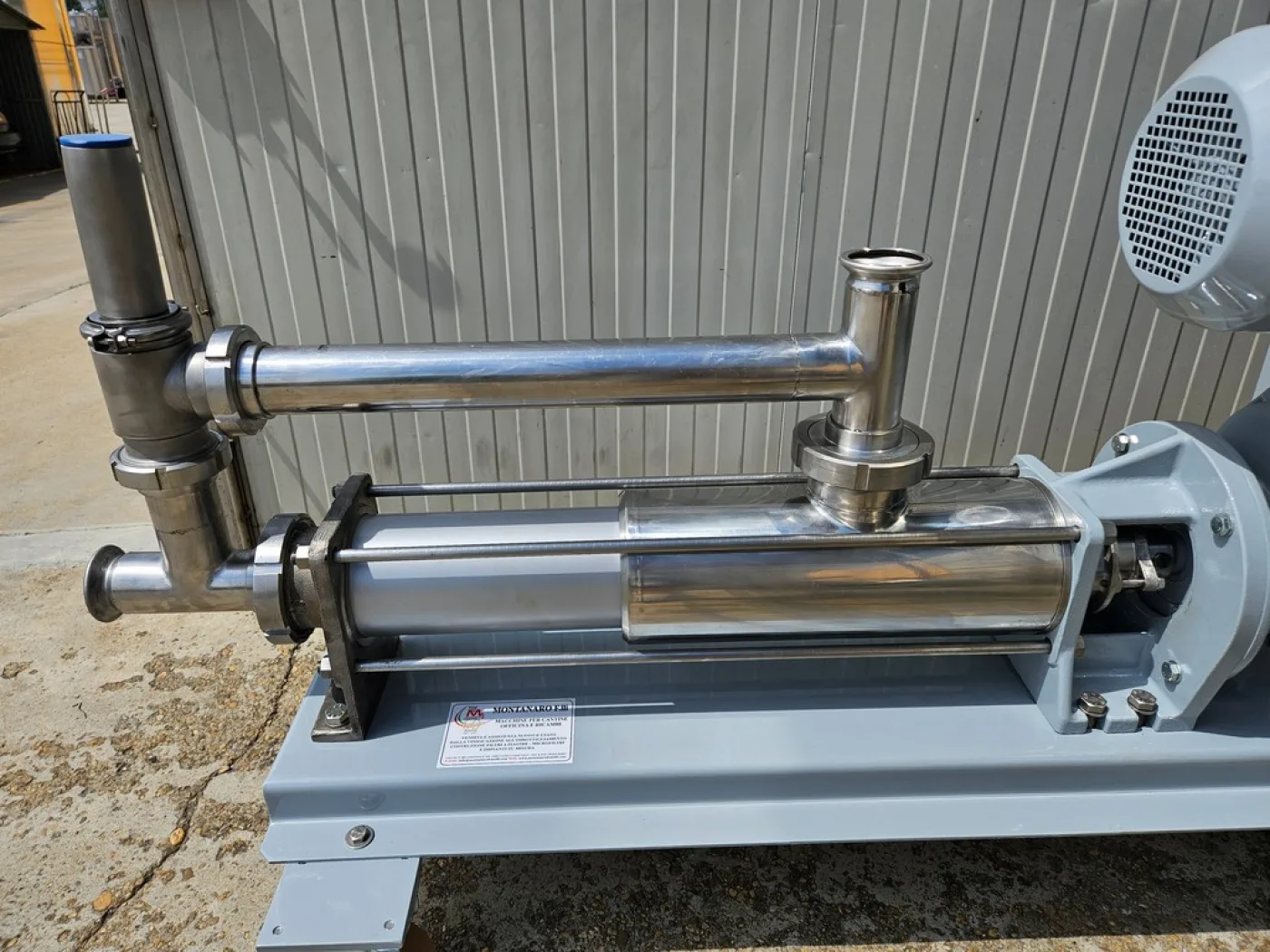 MONO PUMP CSF MAE 100, WITH SPEED VARIATOR, SECOND-HAND MACHINE - 6