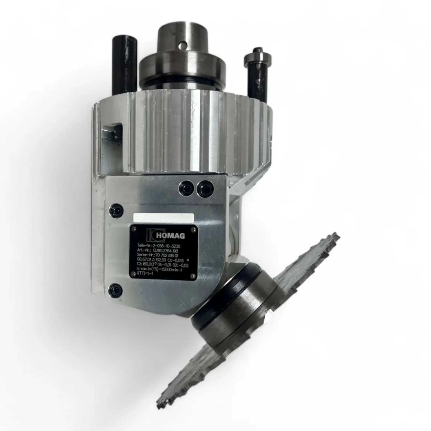 HOMAG Adapteraggregat Säge schrägstellbar Wechselaggregat 2-056-10-3230 Art. 13.1911.2764.198 - 3