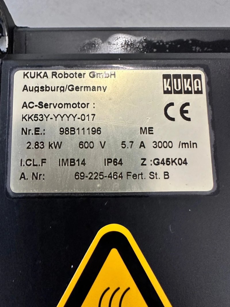 Kuka Servomotor KK53Y-YYYY-017