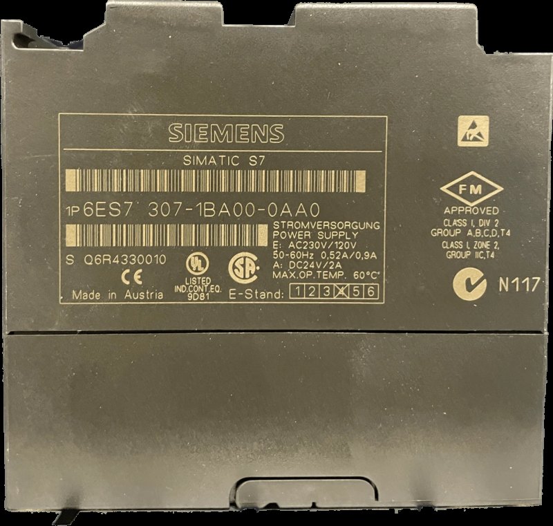 Siemens SIMATIC S7-300 6ES7307-1BA00-0AA0