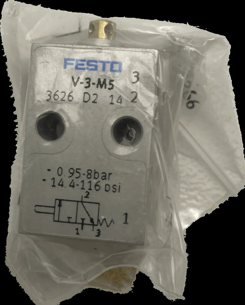 Festo Stößelventil V-3-M5