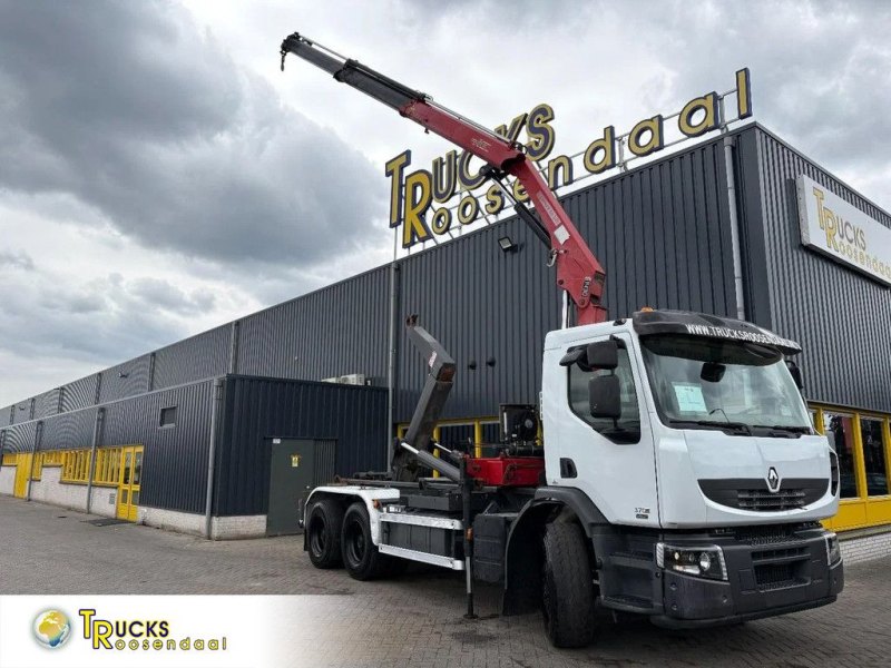 Renault Premium 370DXI + HMF 1430 K3 + 6X4 + HOOKSYTEM + EURO 5