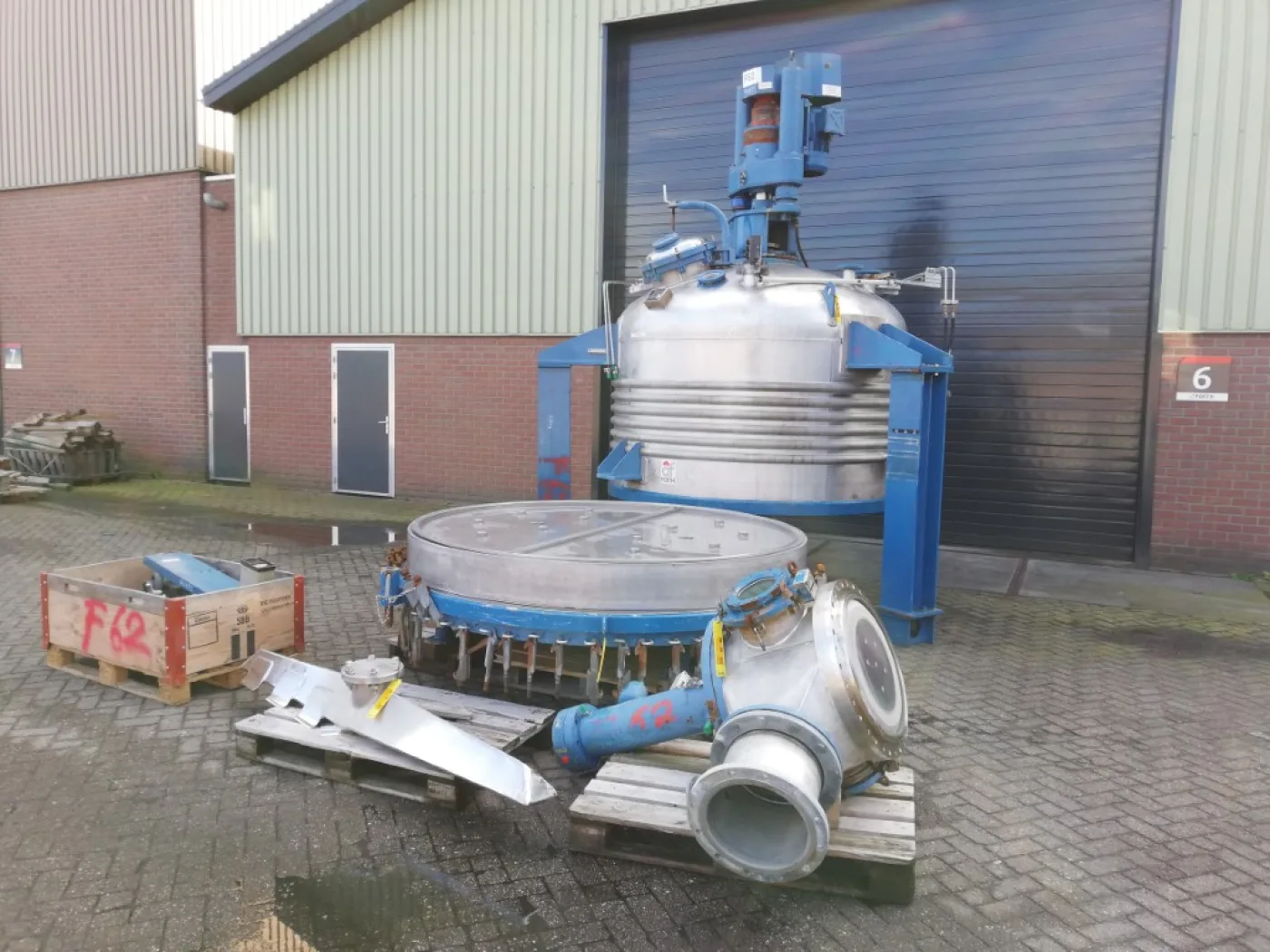 CMR Brevetti 5500 Ltr - Nutsche filter - 7
